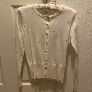 NWT Downeast Egret/Mustard sweater